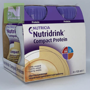 Нутридринк Compact Protein тропические фрукты 4x125мл
