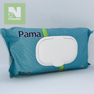 Салфетки влажные антибактериальный Pama N72