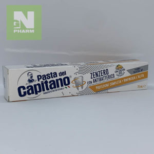 Зубная паста CAPITANO Zenzero con Antibatterico 75мл