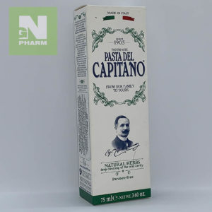 Зубная паста CAPITANO Natural herbs 75мл
