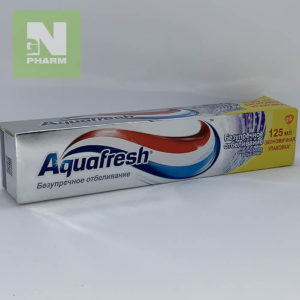 Зубная паста Aquafresh безупречное отбеливание 125мл